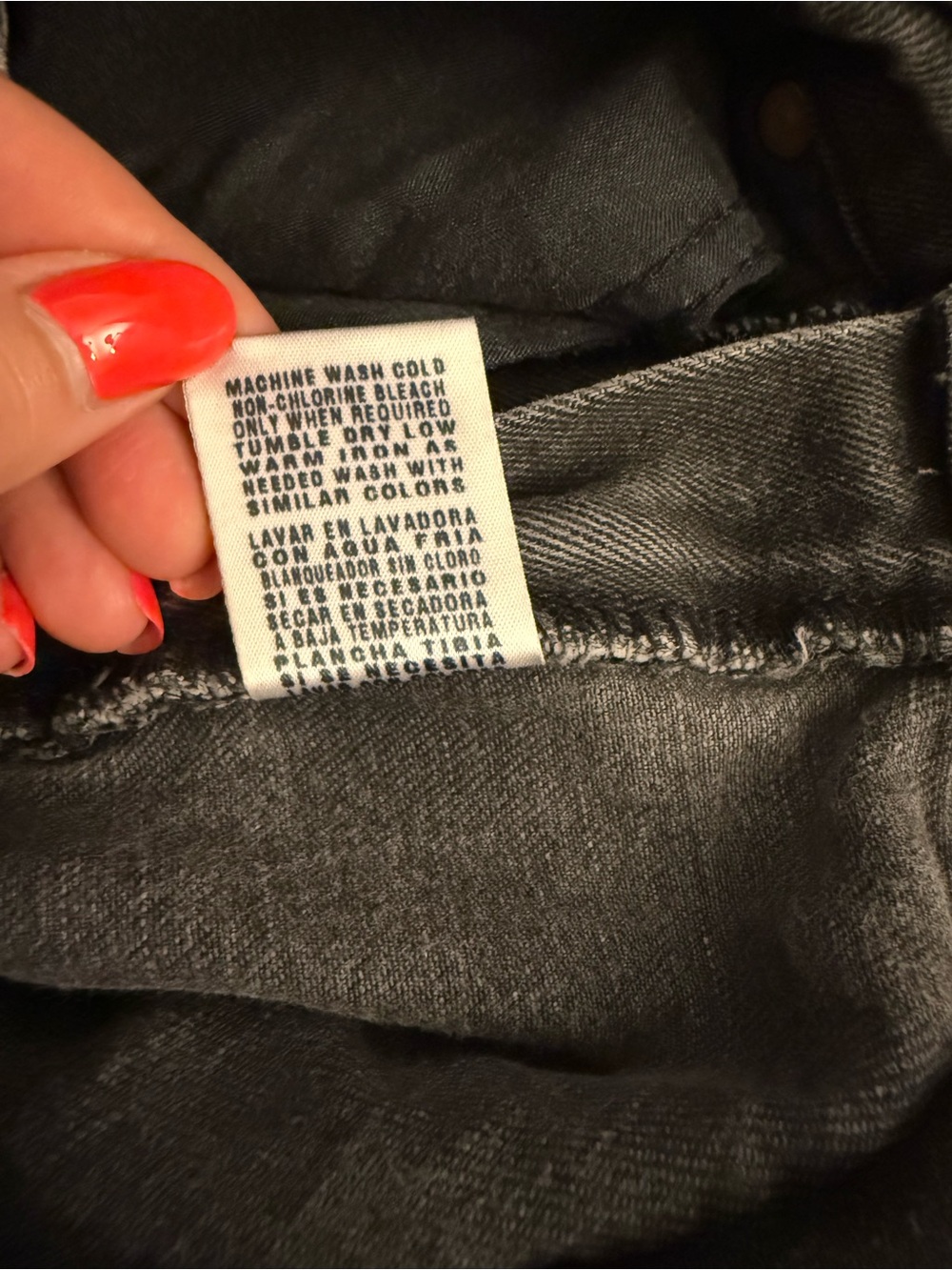 Ralph Lauren Double RL Vintage High Waist Black Distressed Denim Shorts - Picture 5 of 6